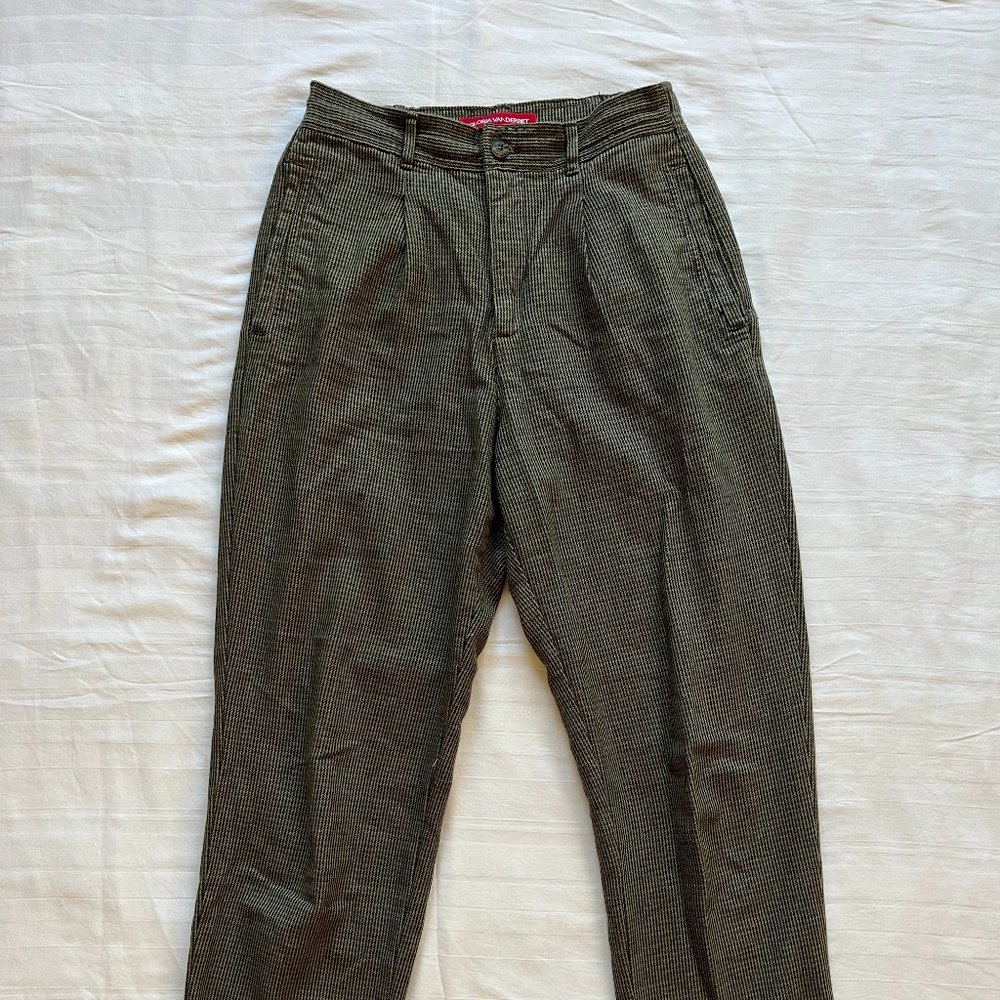 Gloria Vanderbilt Houndstooth Trousers